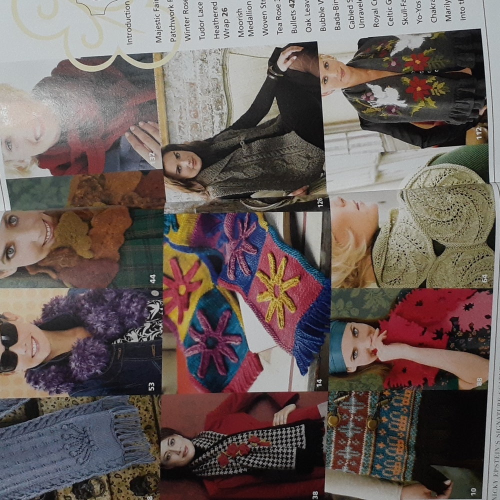 Nicky Epstein's Signature Scarves Dazzling Designs to Knit Scarf Pattern… - Picture 3 of 10